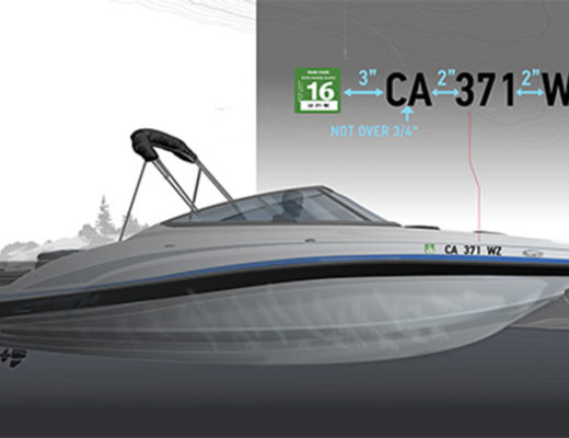 boat registration process in California